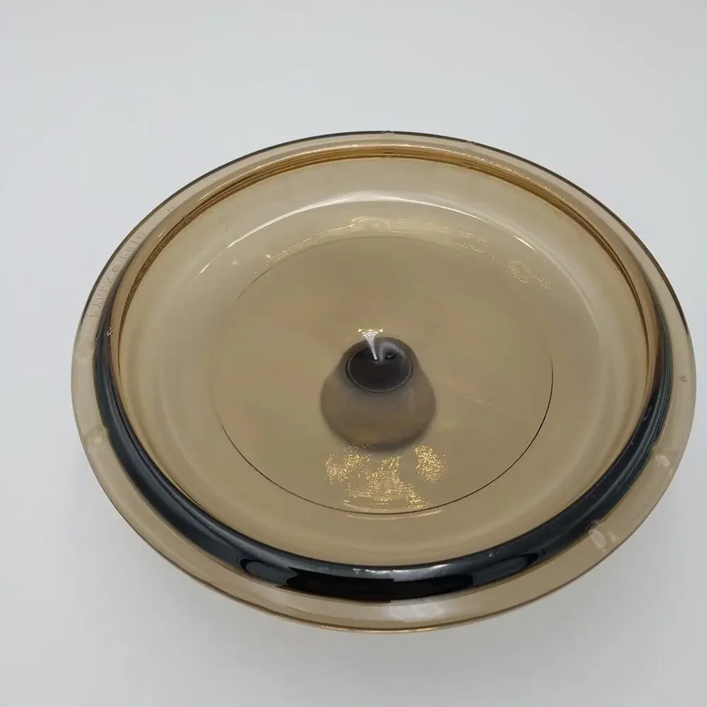 Pyrex Corning Ware Visions‎ P81C Amber Glass LID ONLY 6